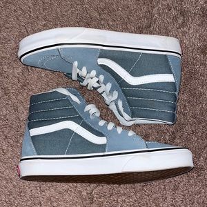 VANS NAVY OLD SKOOL HIGH TOPS SK8-HI